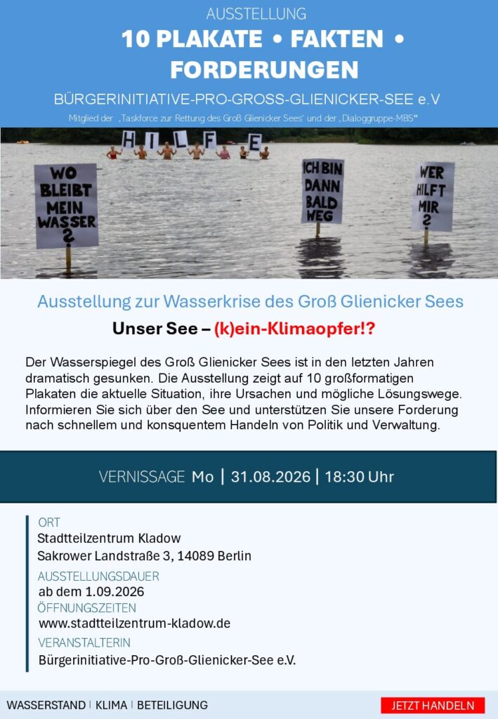 Austellung: 10 PLAKATE - FAKTEN - FORDERUNGEN
